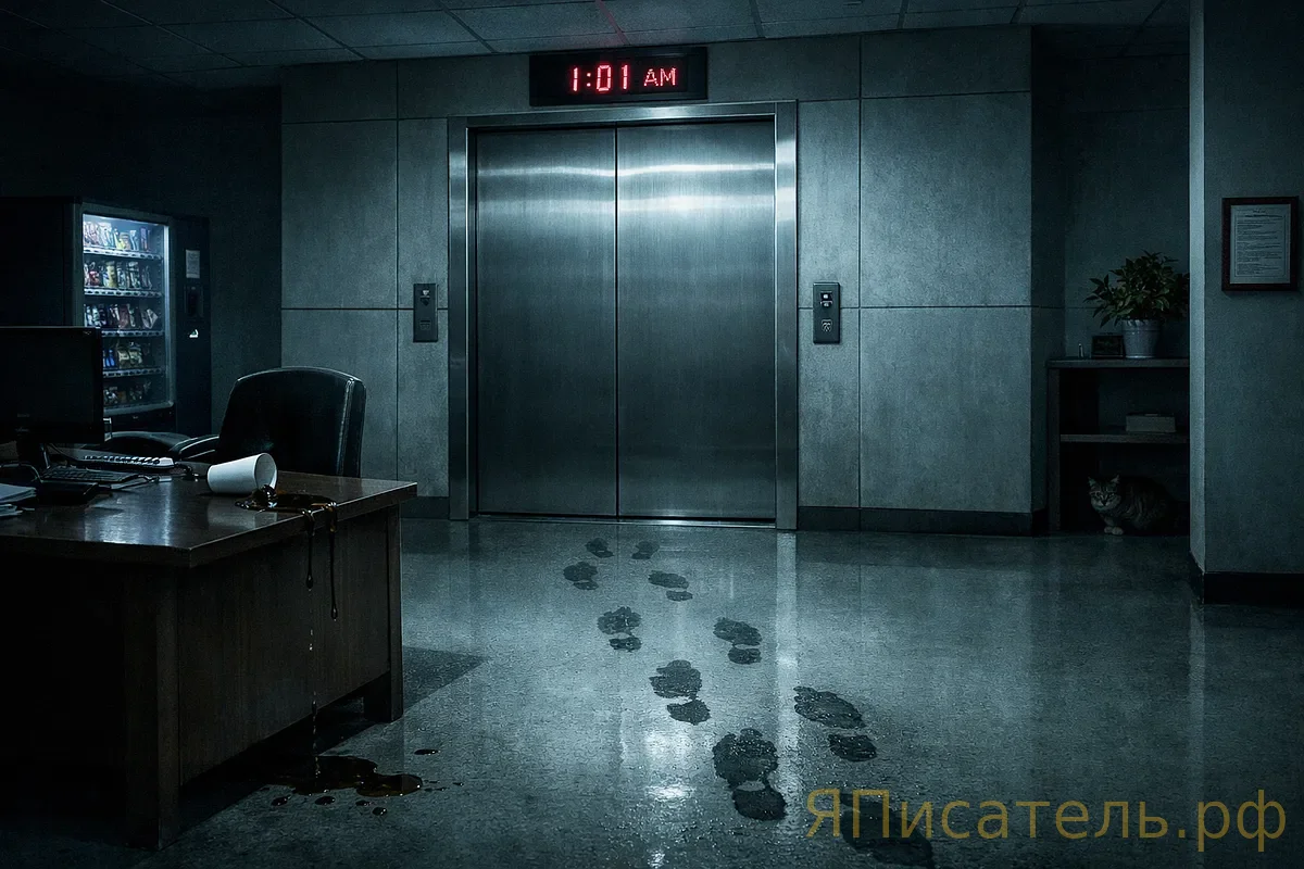 Кнопка между этажами