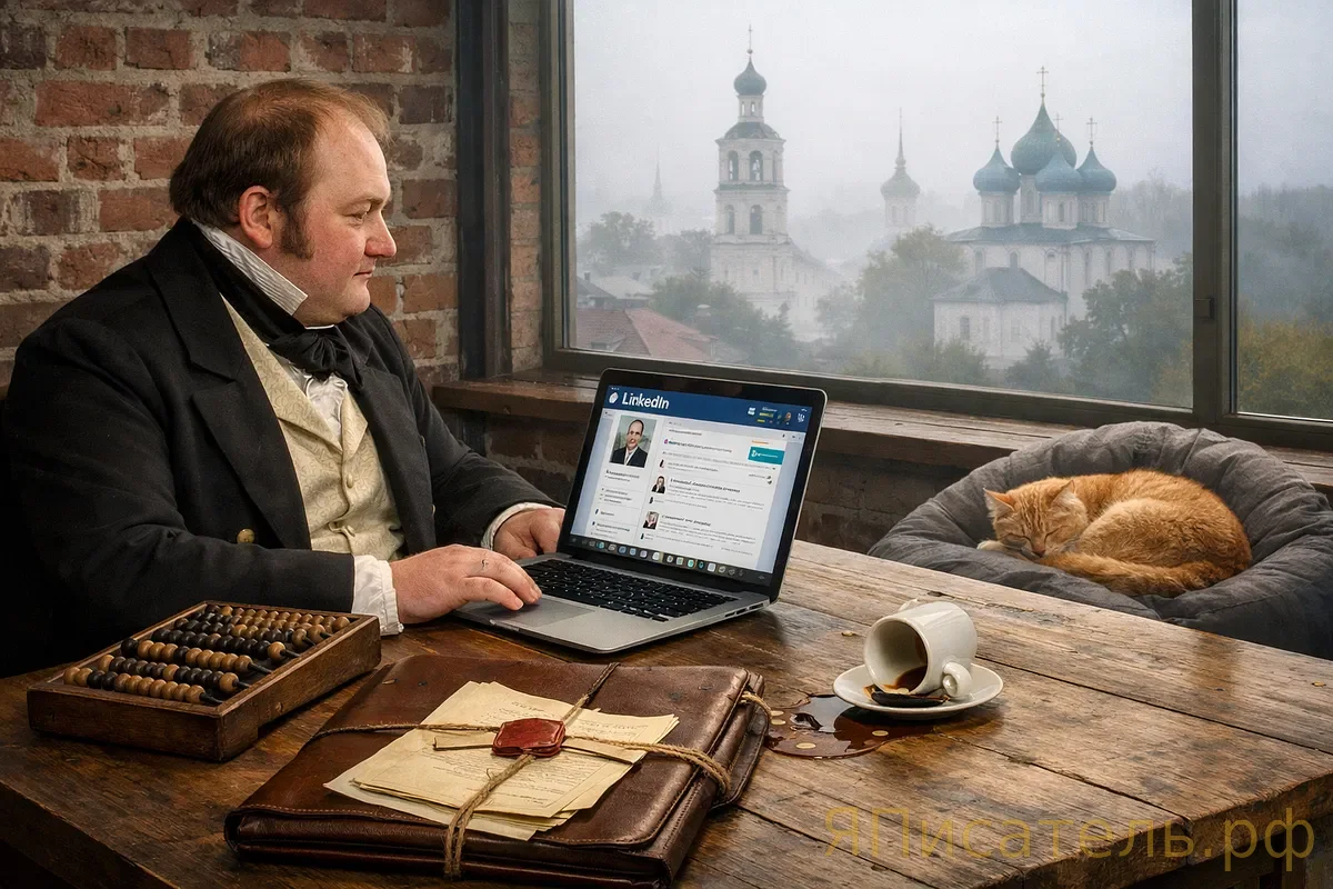 Чичиков в LinkedIn: «Скупил 400 единиц неликвидного актива за копейки — и вот чему научил меня этот deal»