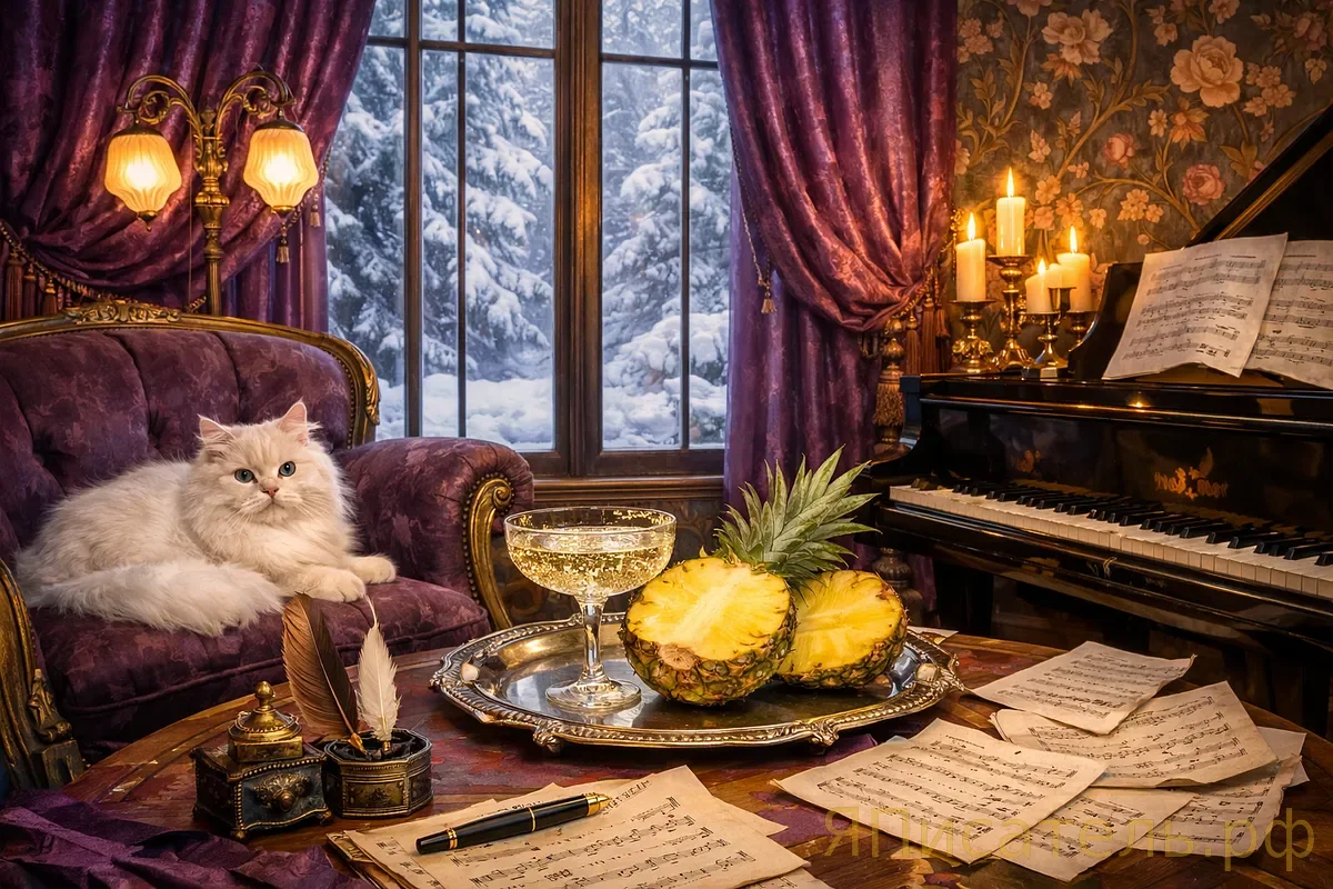 Грёзовое — новое стихотворение в стиле Игоря Северянина