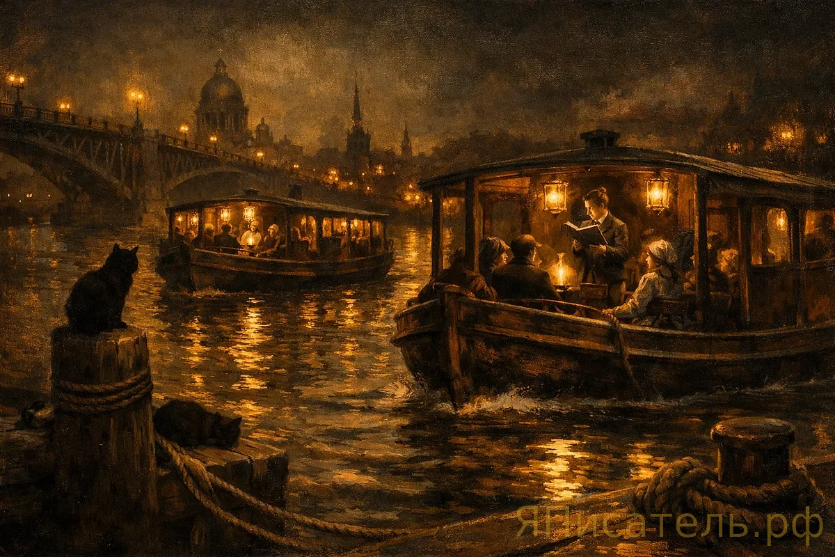 11 речных трамваев читали Жюля Верна одновременно: петербургский марафон вошёл в рекордный реестр