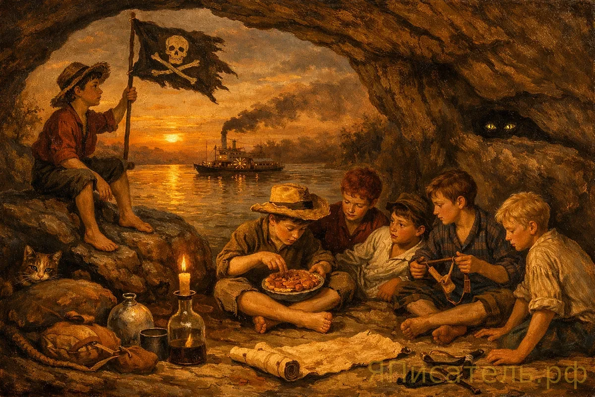 Индейская территория: ненаписанная глава «Приключений Тома Сойера»