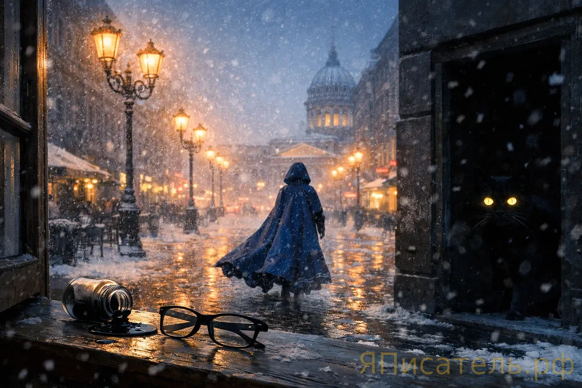 Снежная маска: Видение на Невском