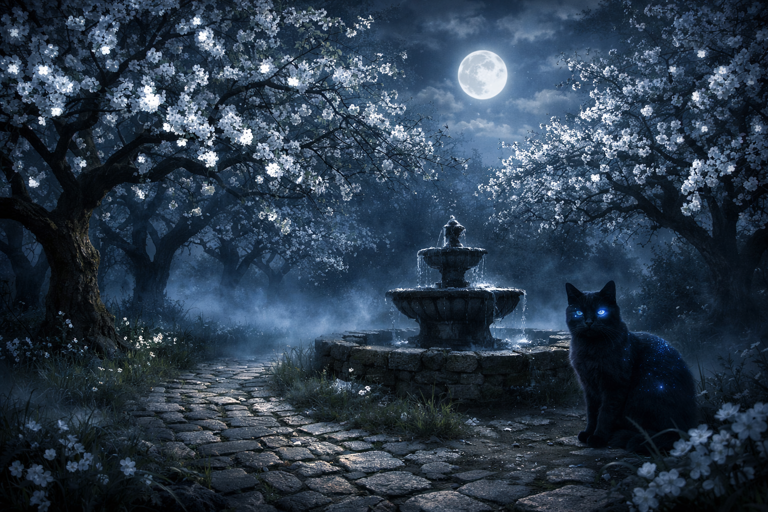 Серебряный колокольчик лунной феи