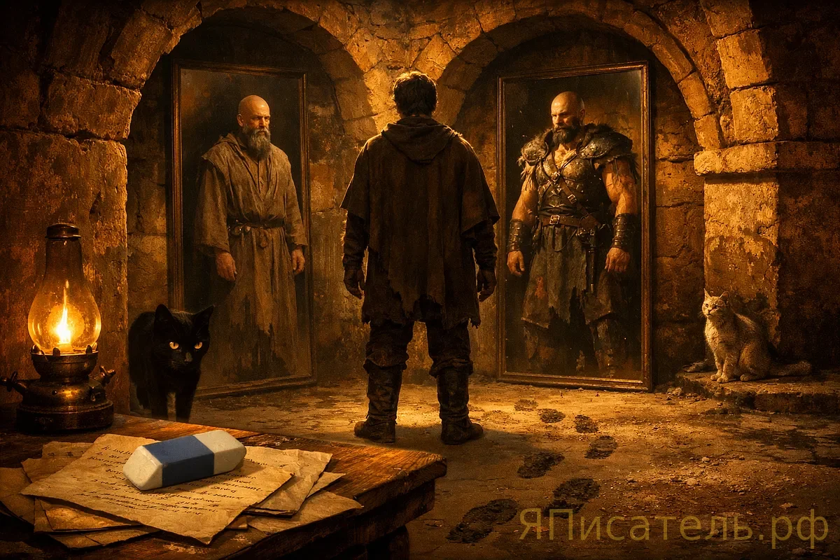 Конфликт как выбор между версиями персонажа