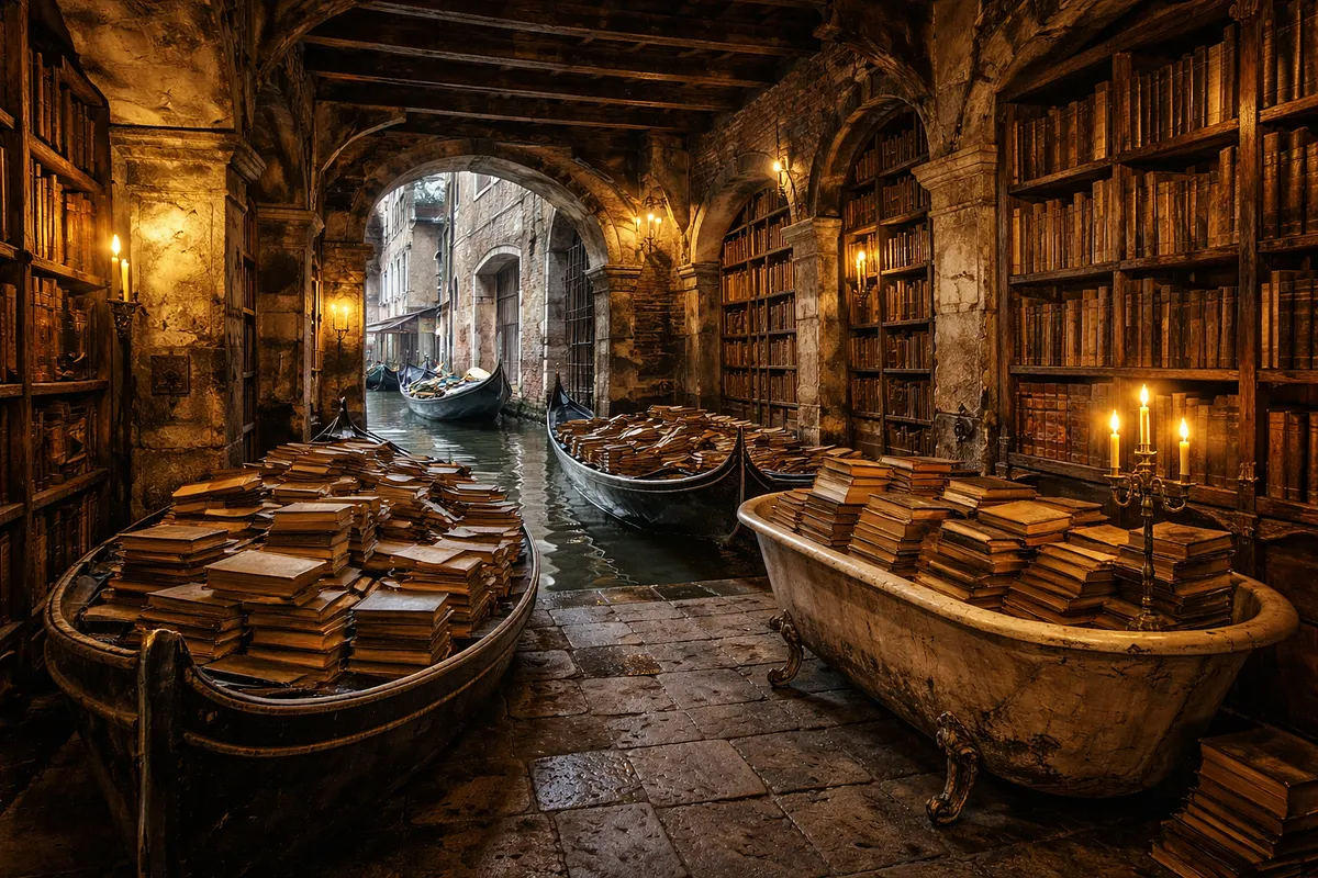 Венецианский книжный магазин отмечает 500 лет непрерывной работы