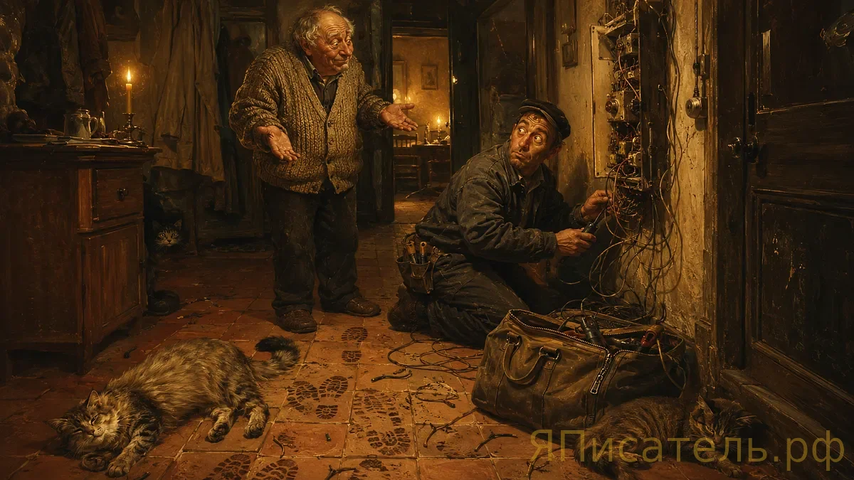 Теплый пол дяди Толи