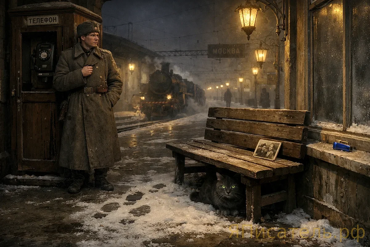 Фотокарточка — новое стихотворение в стиле Константина Симонова