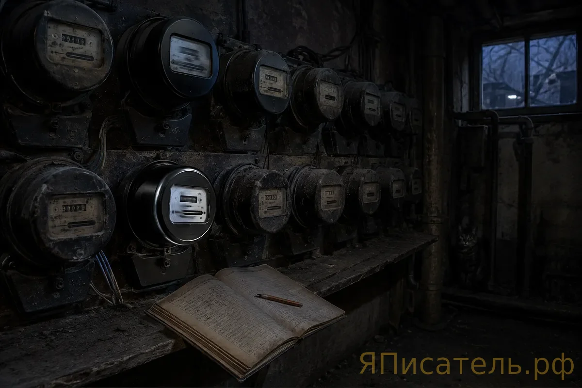 Показания за март
