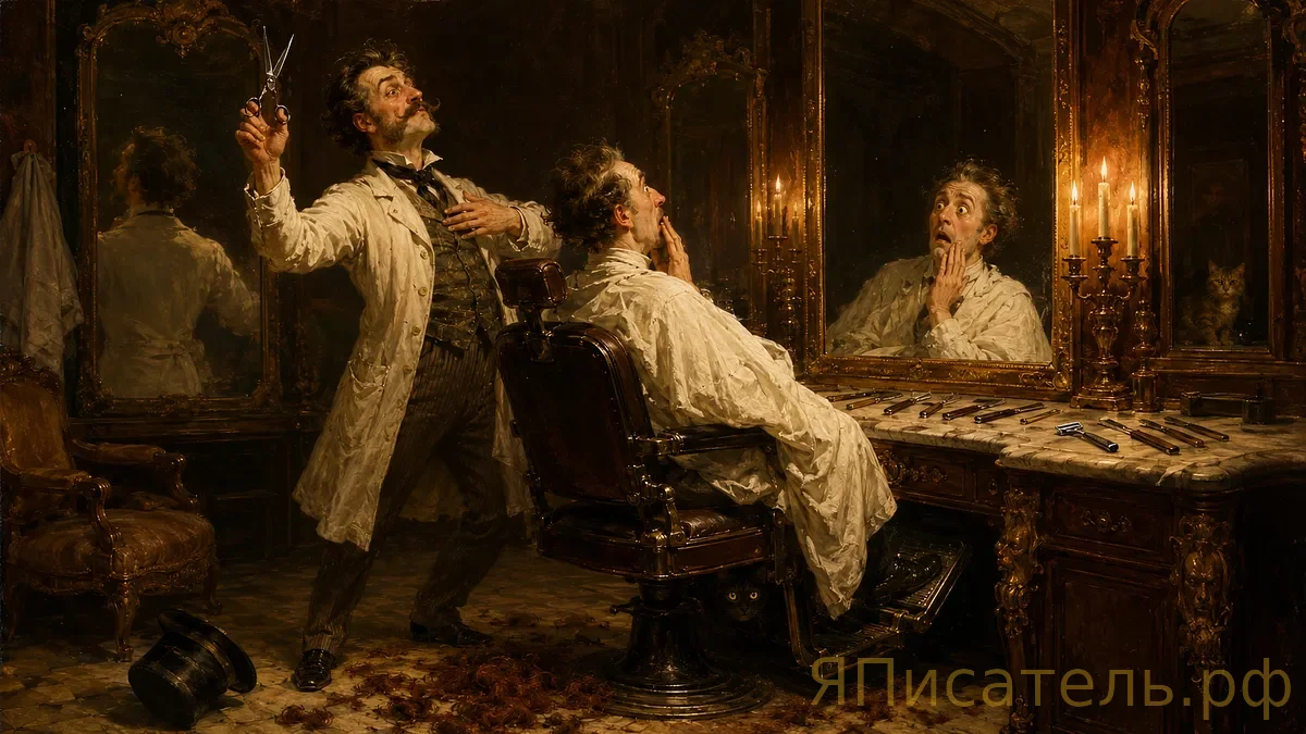 Усы, или Как я у Жоржа-парикмахера сам себя лишился
