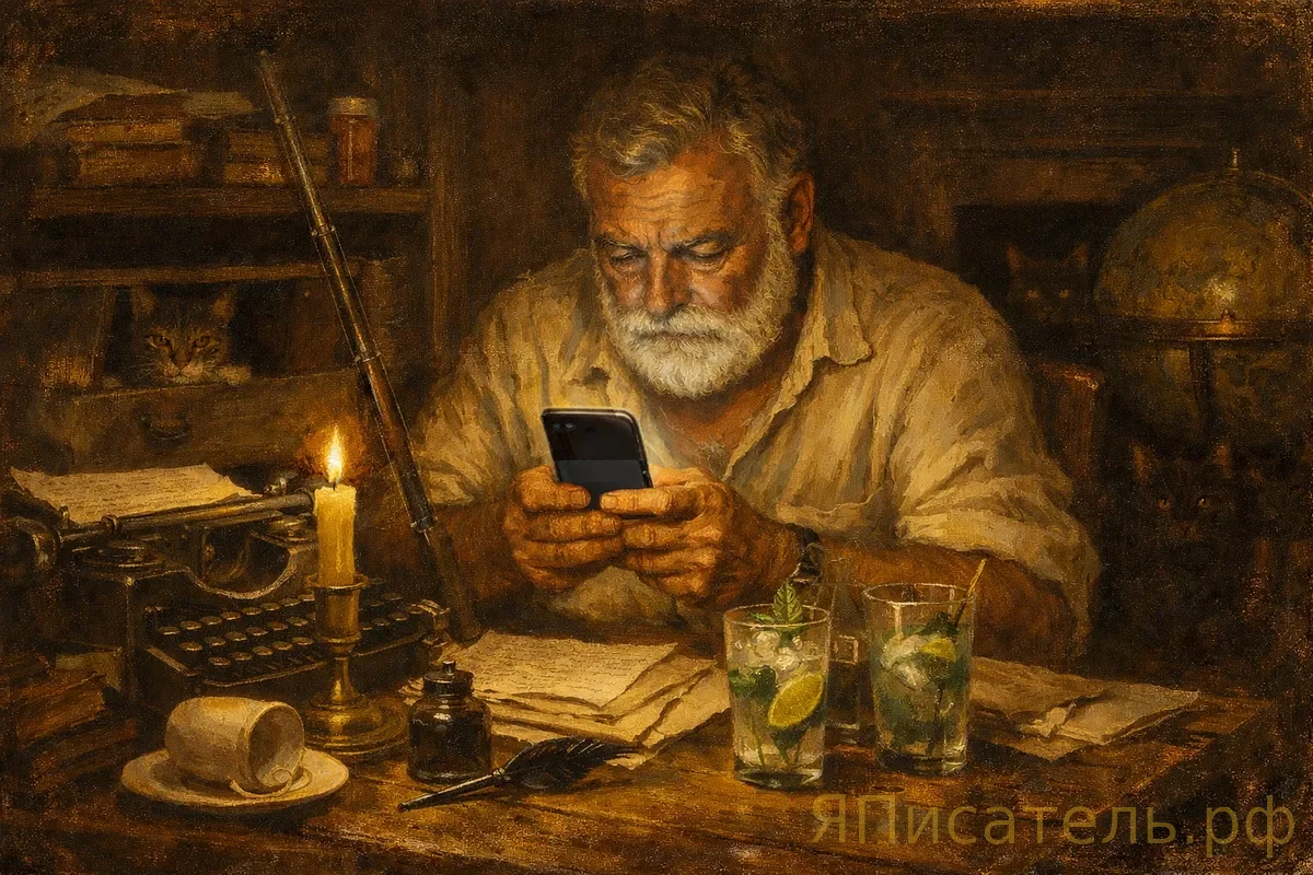 Хемингуэй в чате