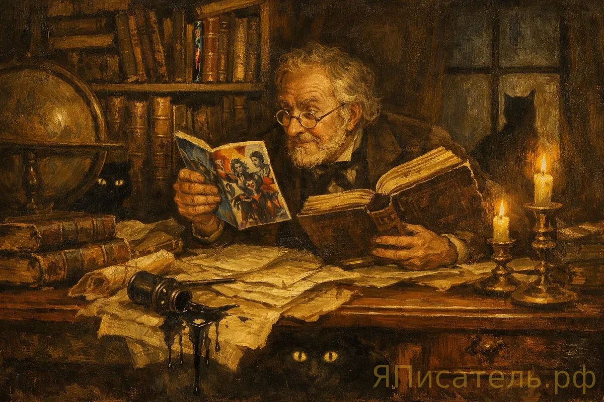 Если комикс — не книга, то Шекспир тоже не литература