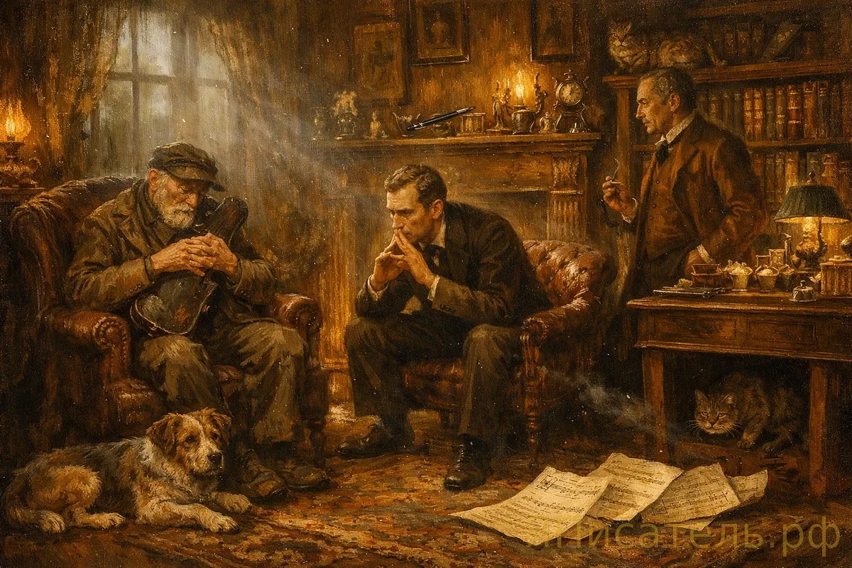 Дело о слепом скрипаче: ненайденная рукопись доктора Ватсона