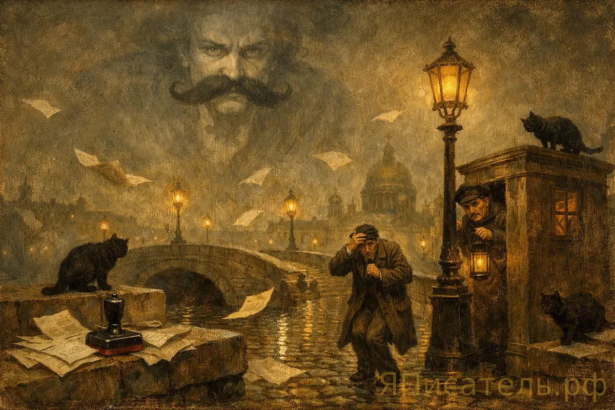 Усатое привидение: потерянная петербургская хроника канцелярского кошмара