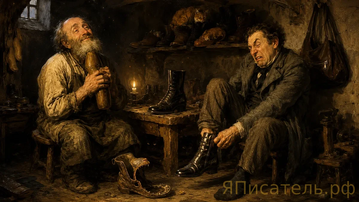 Сапоги к четвергу, или Как я с одним мастером состарился
