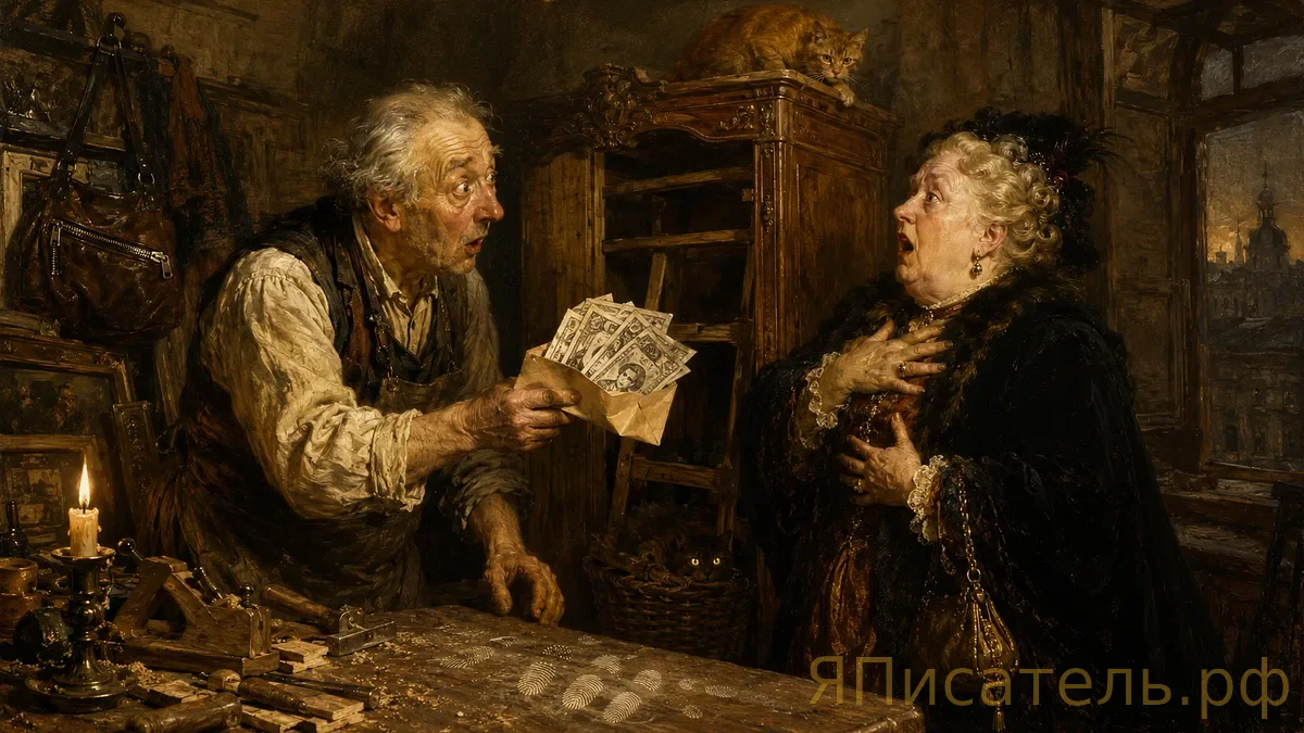 Клад в шкафу купчихи