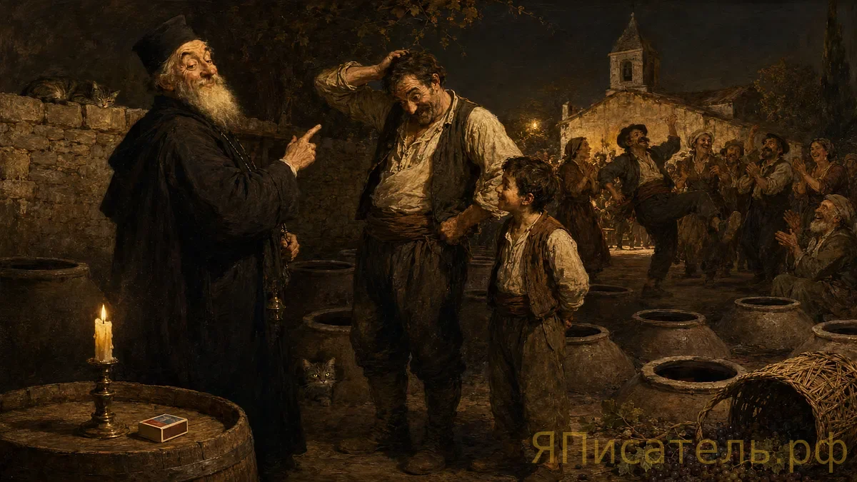 Бочка для отца Онисима