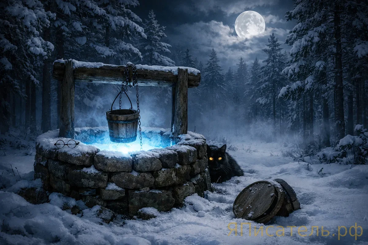 Муми-тролль и колодец, в котором спали звёзды