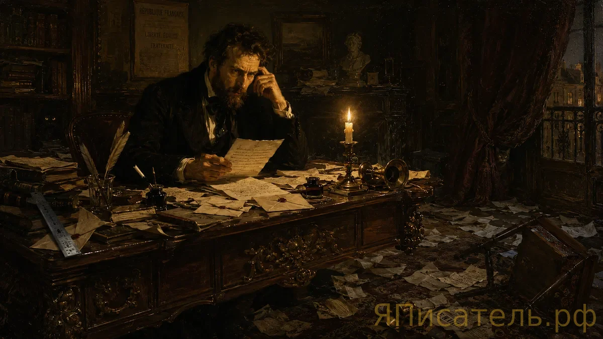 Письма, которые скрывали 160 лет: французский романист тайно помогал политическому беженцу