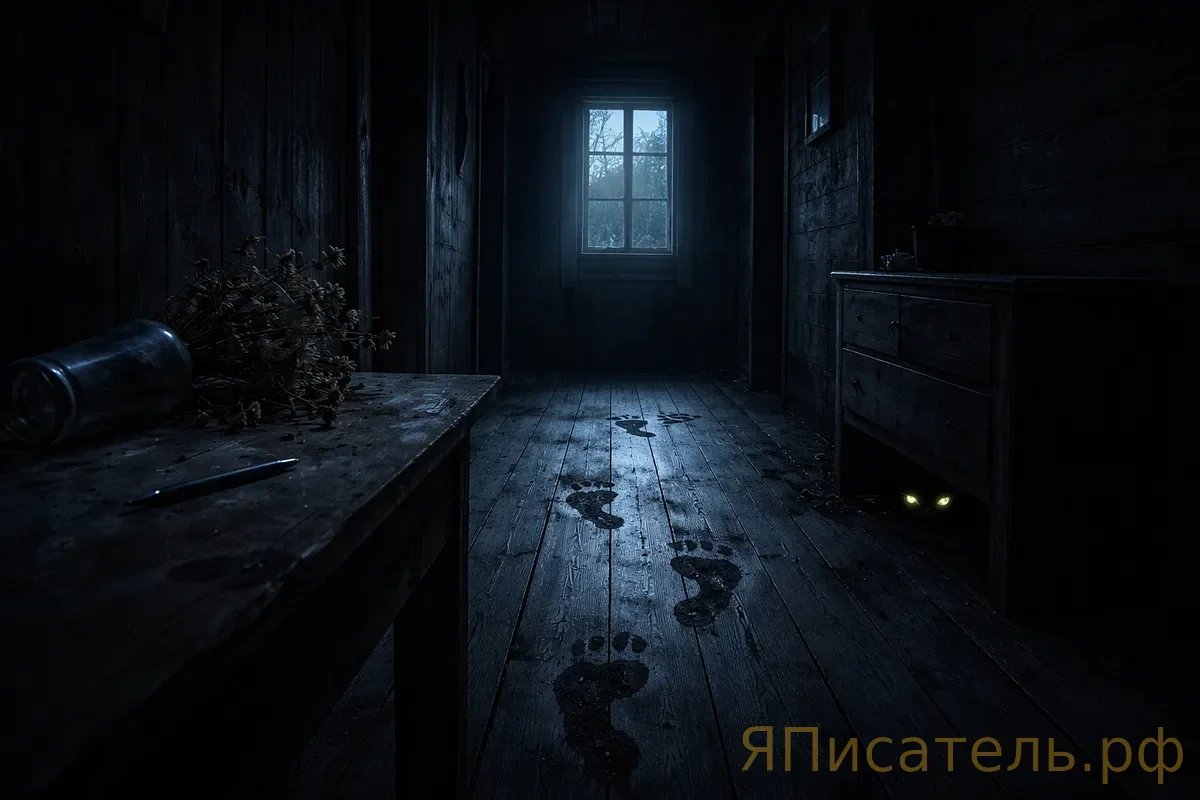 Она считает до семи