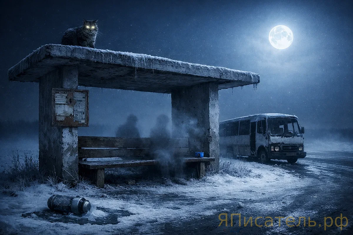 Кто стоит за остановкой