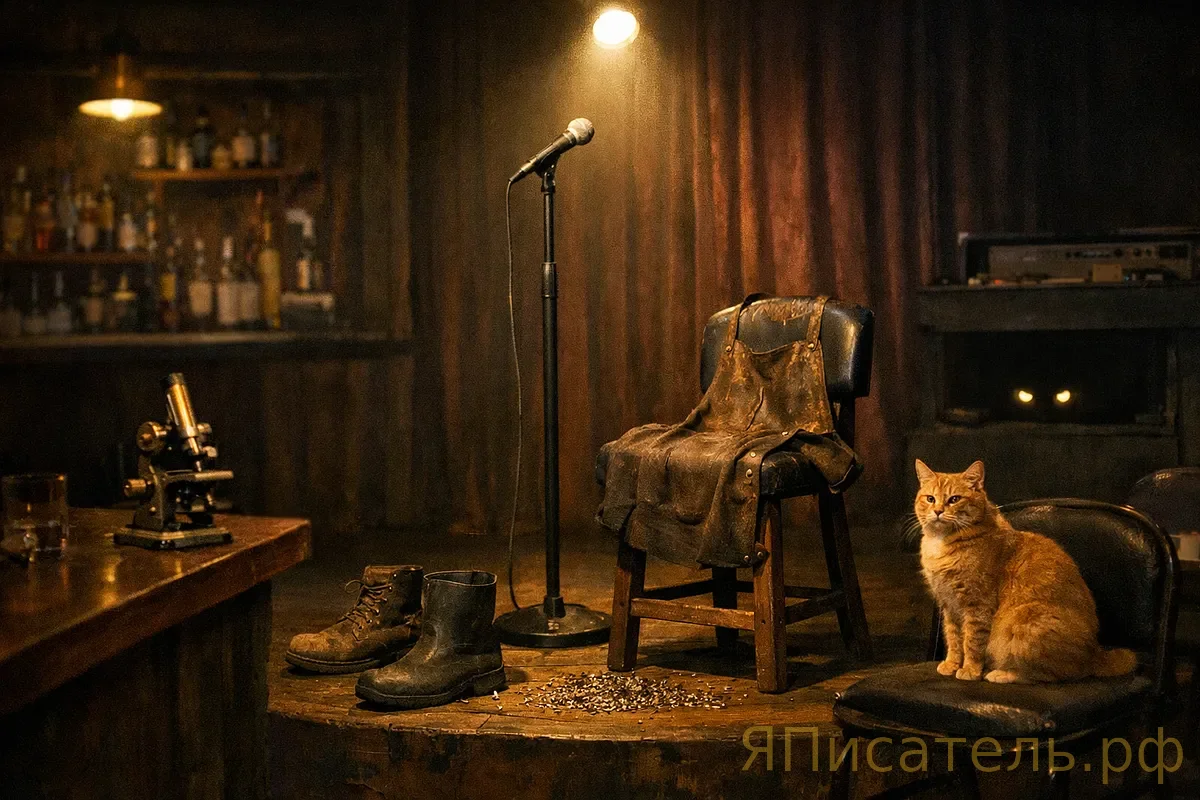 Левша на открытом микрофоне: «Подковал блоху — а она не скачет. Как и моя карьера»