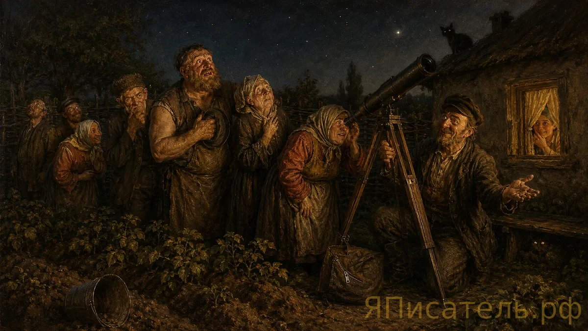 Труба, или Как я на всю деревню Сатурн ловил