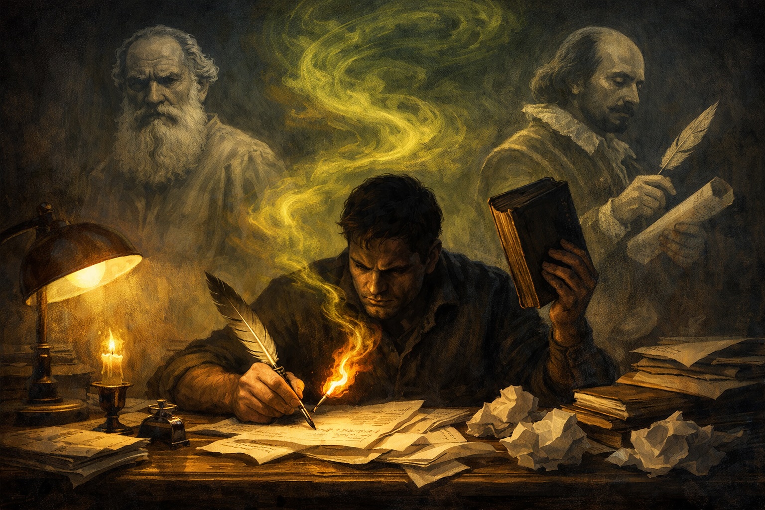 Писательская зависть: как не сгореть от чужого успеха, или Почему Толстой ненавидел Шекспира